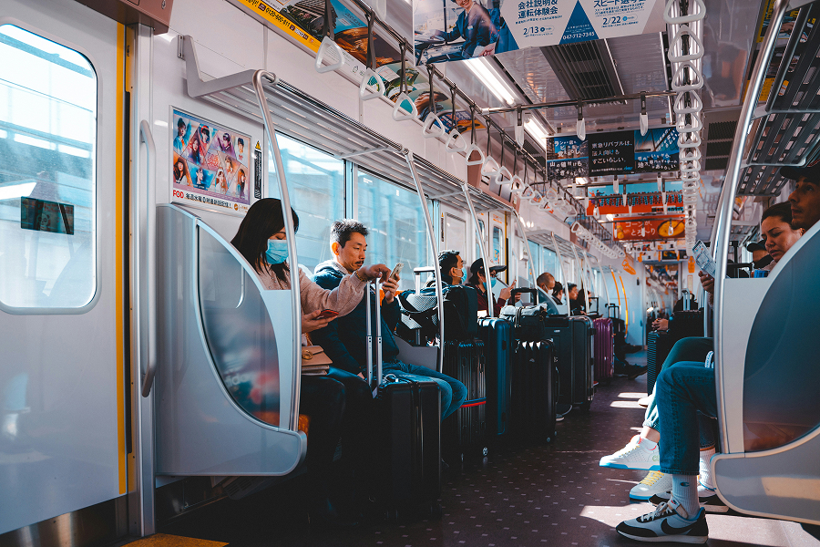 People keeping fit in the city